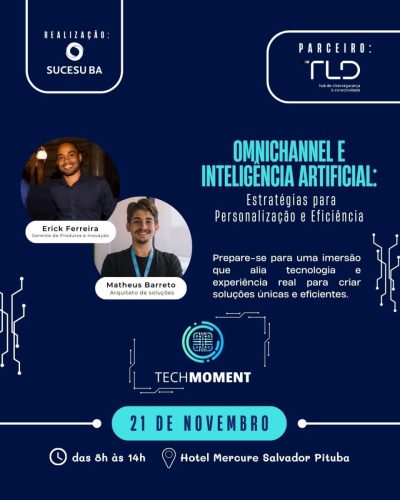 Techmoment 21/11 com a TLD